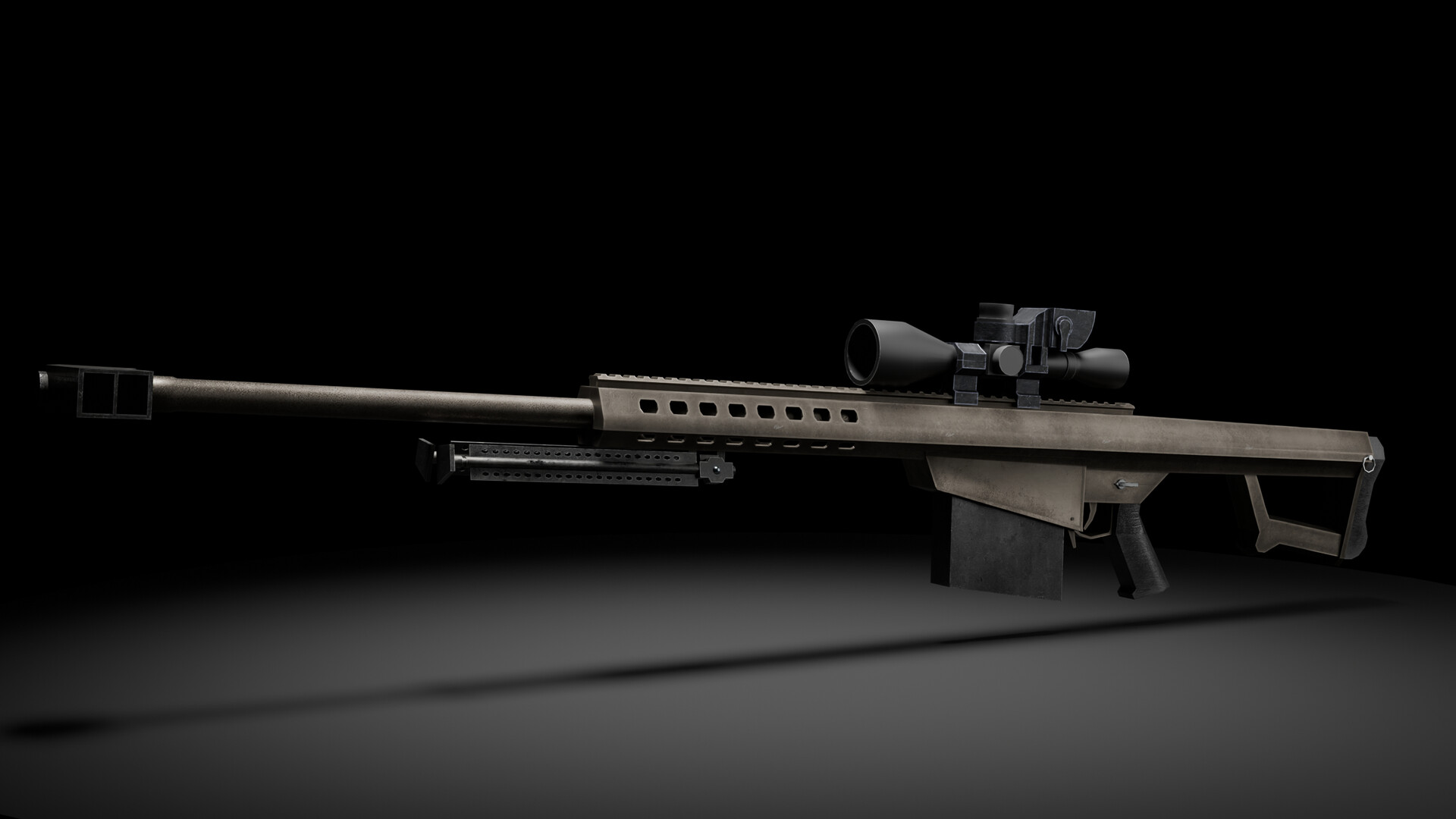 Barrett M82A1 ถาวร